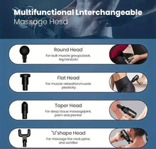 Load image into Gallery viewer, Mini Muscle Massage Gun - Portable Deep Tissue Massager with 7mm amplitude, 4-Speed Quiet Operation USB-C - for Back, Neck, Legs, Arms - Pocket-Sized for