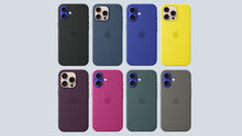 Load image into Gallery viewer, iPhone Original Silicon Case 15/16, 15 pro/16 pro, 15 pro max/16 pro max