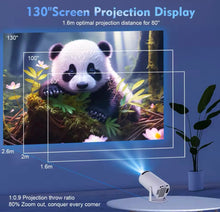 Load image into Gallery viewer, Projector HY300 Pro 4K Android 11 Dual Wifi6 260ANSI BT5.0 1080P 1280*720P