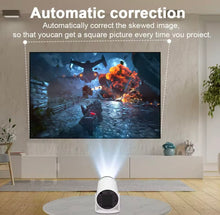 Load image into Gallery viewer, Projector HY300 Pro 4K Android 11 Dual Wifi6 260ANSI BT5.0 1080P 1280*720P