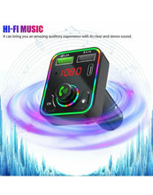 Load image into Gallery viewer, FM transmitter, Car Charger, Bluetooth
