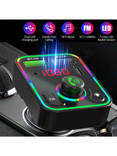 Load image into Gallery viewer, FM transmitter, Car Charger, Bluetooth