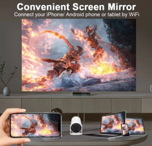 Load image into Gallery viewer, Projector HY300 Pro 4K Android 11 Dual Wifi6 260ANSI BT5.0 1080P 1280*720P