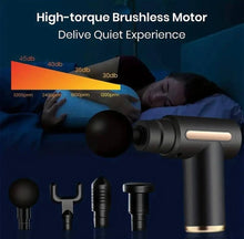 Load image into Gallery viewer, Mini Muscle Massage Gun - Portable Deep Tissue Massager with 7mm amplitude, 4-Speed Quiet Operation USB-C - for Back, Neck, Legs, Arms - Pocket-Sized for