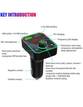 Load image into Gallery viewer, FM transmitter, Car Charger, Bluetooth