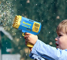 Load image into Gallery viewer, 40 Holes rocket Automatic Bubbles Gun