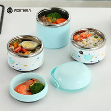 Load image into Gallery viewer, Thermal Lunch Box Leak-Proof Stainless Steel Bento Box