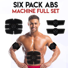 Load image into Gallery viewer, Six Pack Abs Toning Machine Pads Ripped Stomach! Abdominal Muscle Toner Fat Burn