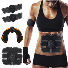 Load image into Gallery viewer, Six Pack Abs Toning Machine Pads Ripped Stomach! Abdominal Muscle Toner Fat Burn