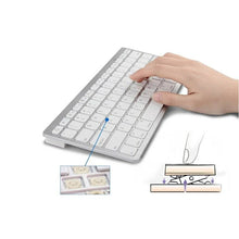 Load image into Gallery viewer, Bluetooth Wireless Keyboard Slim for Apple MacPCTablet iPad iPhone Fashion