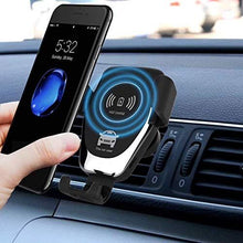 Load image into Gallery viewer, Universal Phone Holder Stand Car Air Vent Mount Mobile Fast Wireless Charger For iphone 11 Samsung Charger 10W