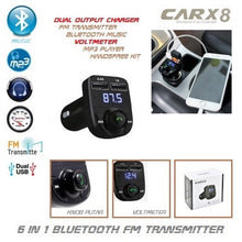 Load image into Gallery viewer, 5V / 3.4A Bluetooth Car Charger Cigarette Lighter FM Transmitter
