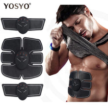 Load image into Gallery viewer, Six Pack Abs Toning Machine Pads Ripped Stomach! Abdominal Muscle Toner Fat Burn