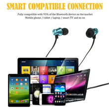 Load image into Gallery viewer, Magnetic attraction Bluetooth Earphone Headset waterproof sports 4.2