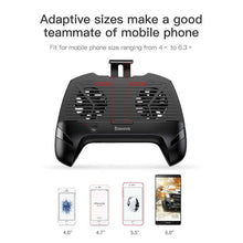 Load image into Gallery viewer, Baseus Mobile Phone Cooler Gamepad Controller PUBG