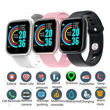 Load image into Gallery viewer, Smart Watches Fitness Smart Activity Tracker Heart Rate Monitor Waterproof