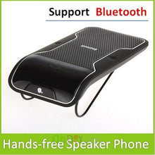 Load image into Gallery viewer, BT HandsFree Car Kit Wireless Speaker with Visor Clip