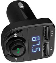 Load image into Gallery viewer, 5V / 3.4A Bluetooth Car Charger Cigarette Lighter FM Transmitter