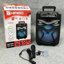 Load image into Gallery viewer, Portable USB Bluetooth Waterproof Tv Karaoke Music Speaker Outdoor 8/12 Inch Sound Audio System Home Cenima Built-in Microphone