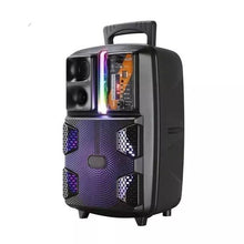 Load image into Gallery viewer, Portable USB Bluetooth Waterproof Tv Karaoke Music Speaker Outdoor 8/12 Inch Sound Audio System Home Cenima Built-in Microphone